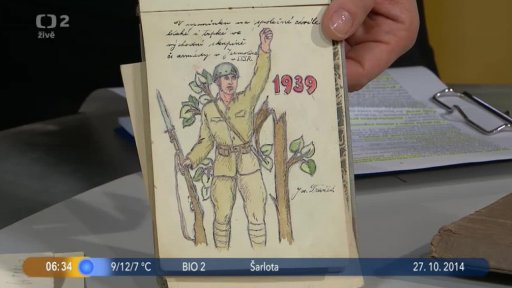 Pozvánka na výstavu Češi ve Velké válce