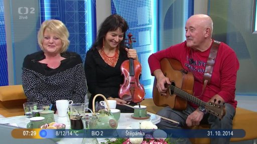 Hosté H. a P. Ulrychovi a K. Štruncová