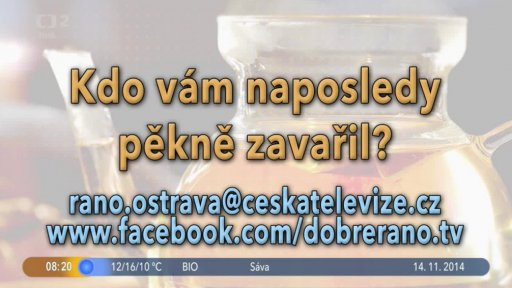 Vyhodnocení otázky dne + Televizní tipy