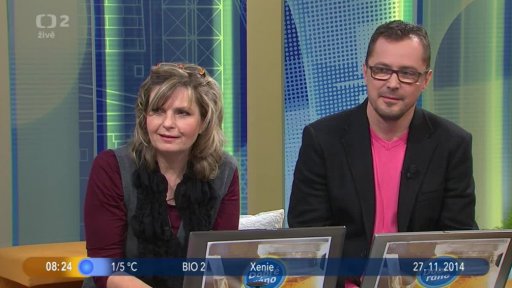 Host Petra Procházková a Jan Boženský