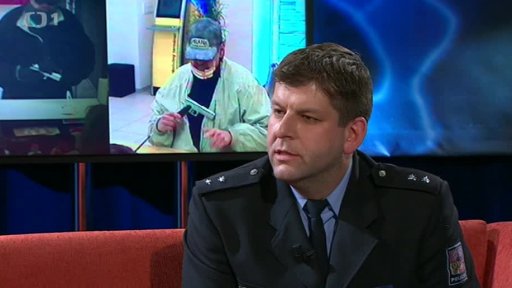 Bankovní loupež v Ostravě