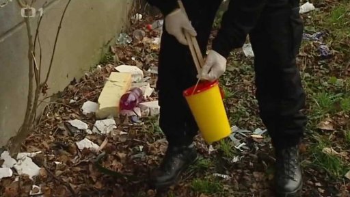 Injekční stříkačky v ulicích Ostravy