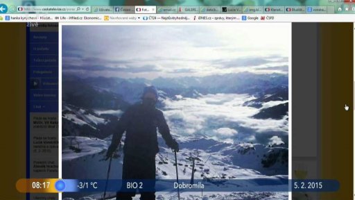 Fotosoutěž + Vyhodnocení otázky dne + Televizní tipy