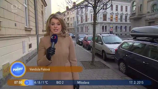 Počasí s Vendulkou