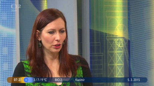 Host Klára Smolíková, spisovatelka