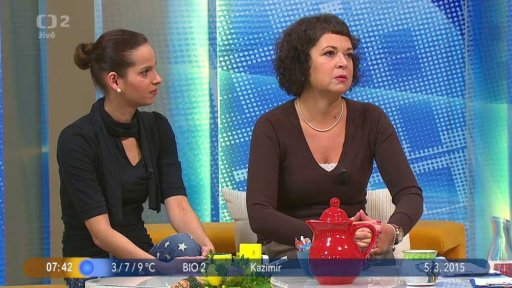 Hosté Klaudia Dudová a Kateřina Ondřejková + Soutěž