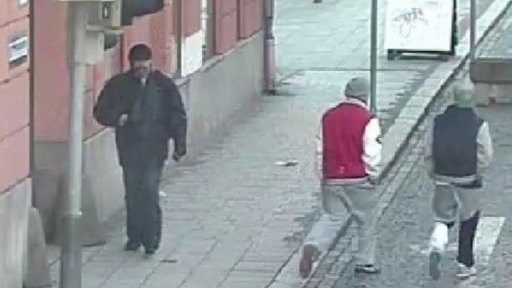 Muž podezřelý z vraždy - videozáznam
