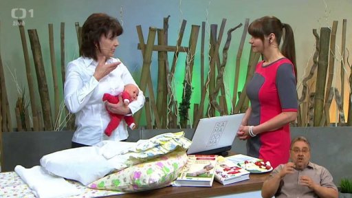 Držení dětí, tygřík, Eva Kiedroňová (chat) - 1. část