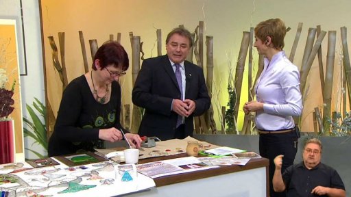 Vánoční vitráže a pozvánka na festival Souznění