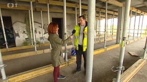 Dostavba betonového skeletu