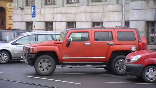 Parkování v Nádražní ulici