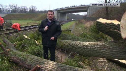 Orkán v moravskoslezském kraji