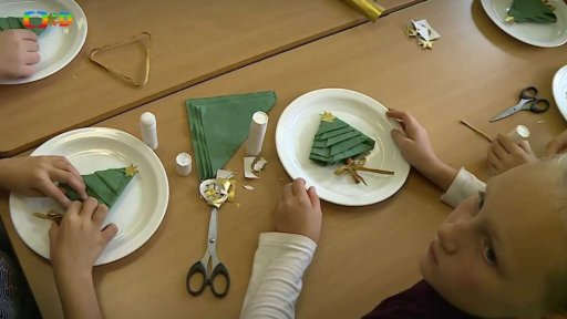 Stromeček z ubrousku