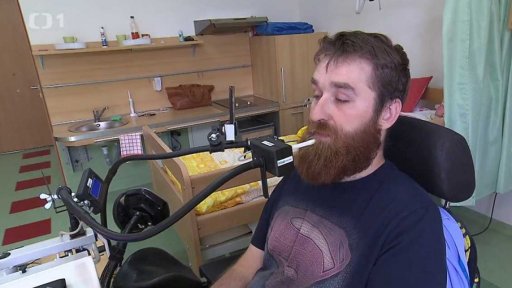 Počítačová myš pro handicapované