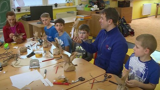 Papírový zajíček