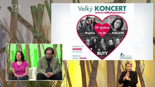 David Stypka, koncert pro mobilní hospic Ondrášek - 2. část