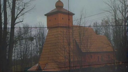 První bohoslužba v replice kostela