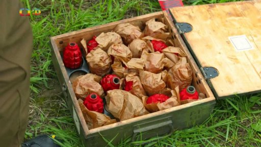 Zachraň se, kdo můžeš - Výzva hod granátem