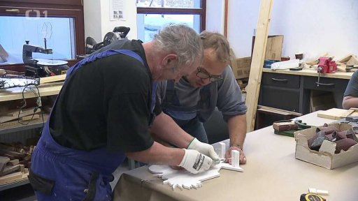 Klienti Charity postavili betlém