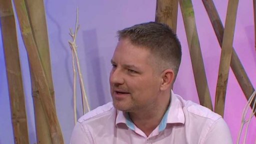 Roman Pastorek, moderátor dětského soutěžního pořadu Bludiště