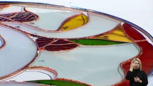 Romana Vaverková, výtvarnice a spisovatelka (vitráže) - 2. část