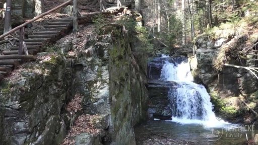 Uzavřené stezky nad Rešovskými vodopády
