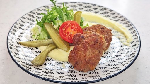 Videorecept - Karbanátky s bramborovou kaší