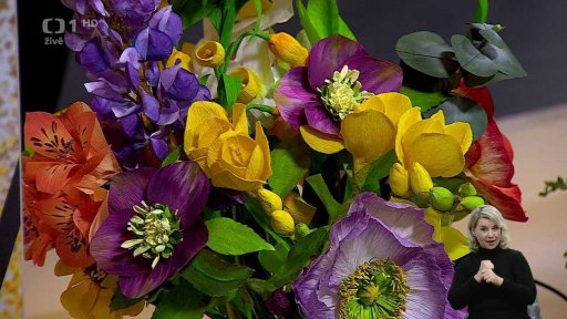 Květiny z papíru - 1. část