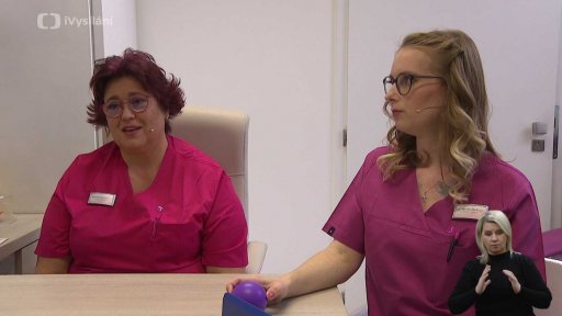 Práce sestry na reprodukční klinice