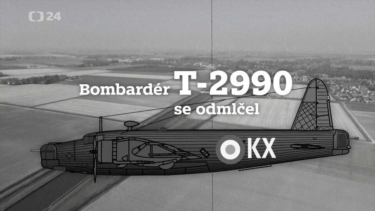 Bombardér T2990 se odmlčel