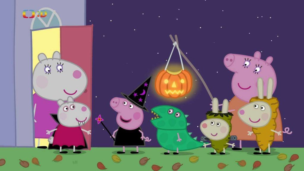 Prasátko Peppa a dýňová párty