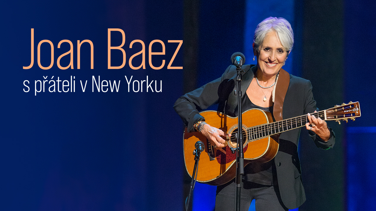 Joan Baez s přáteli v New Yorku