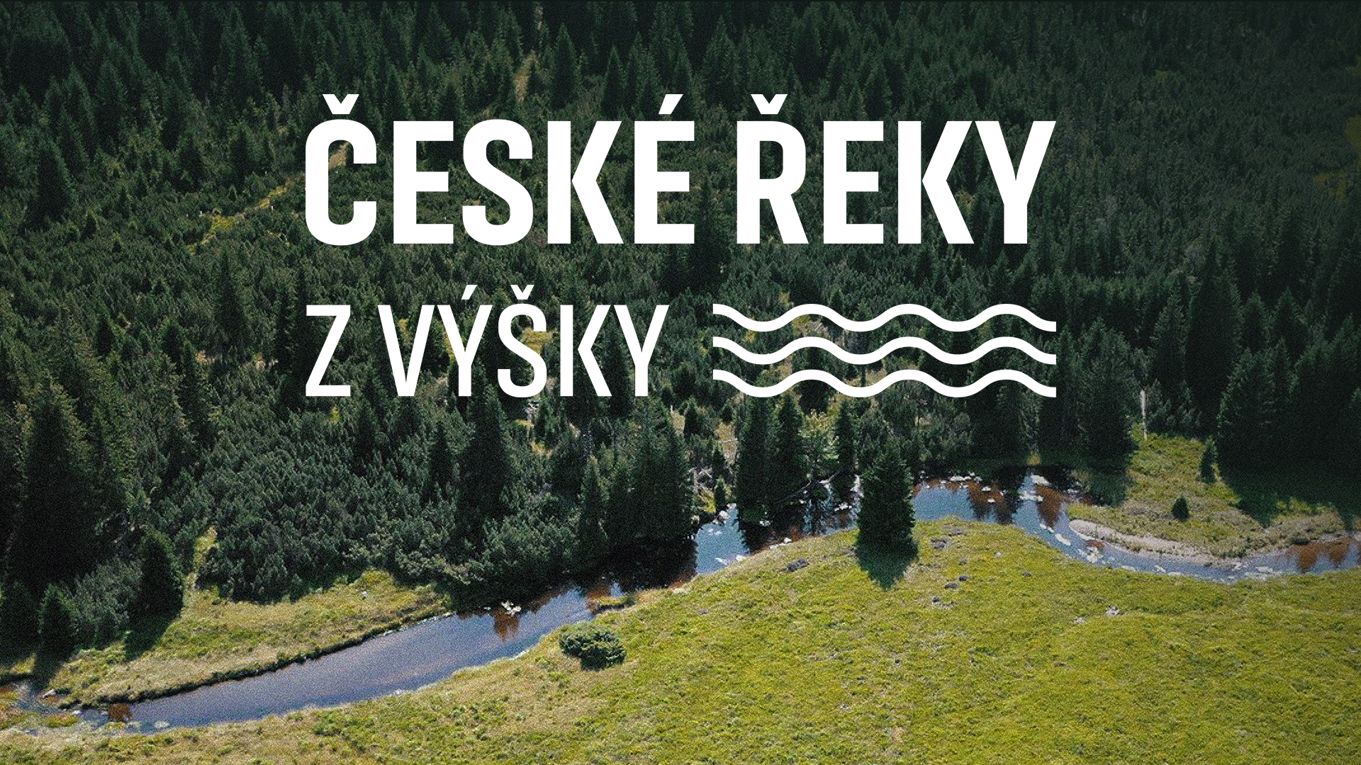 České řeky z výšky