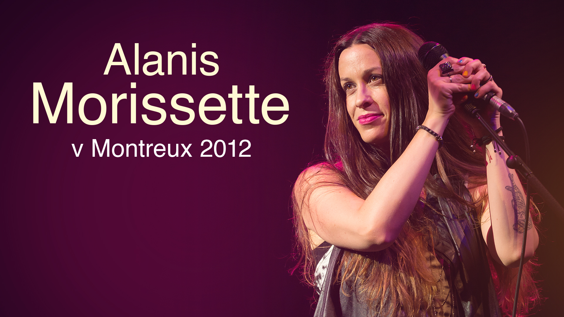 Alanis Morissette v Montreux 2012