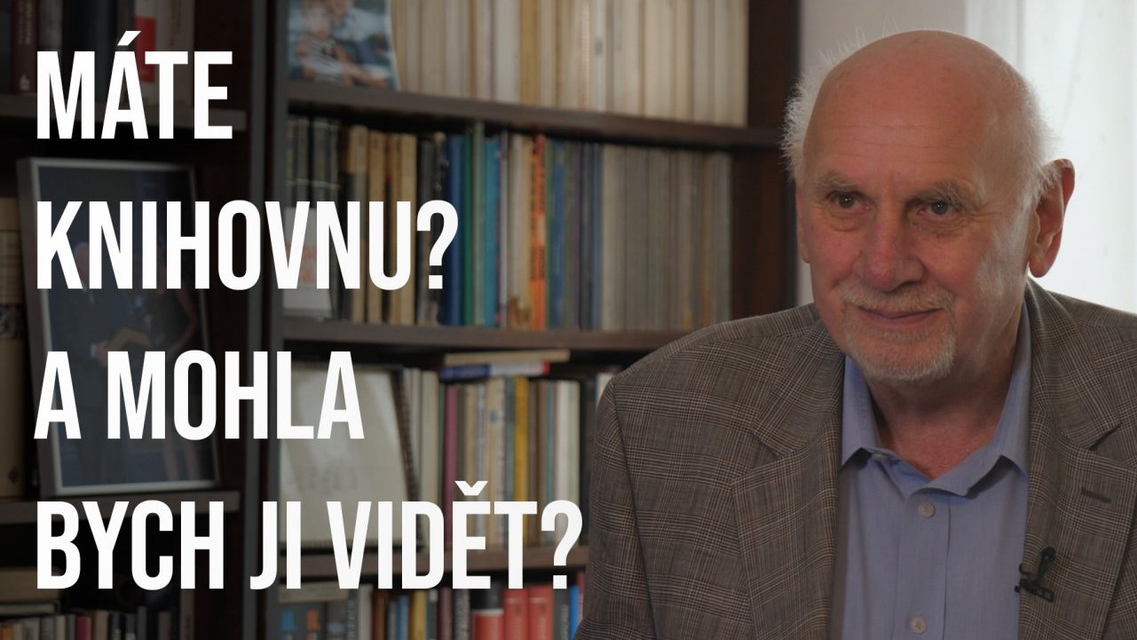 Pavel Rychetský - Máte knihovnu? A mohla bych ji vidět? | Česká televize