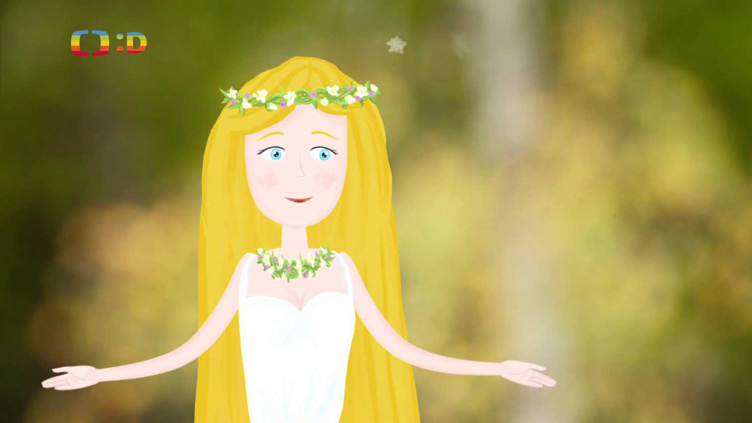 Víla z březového lesíka