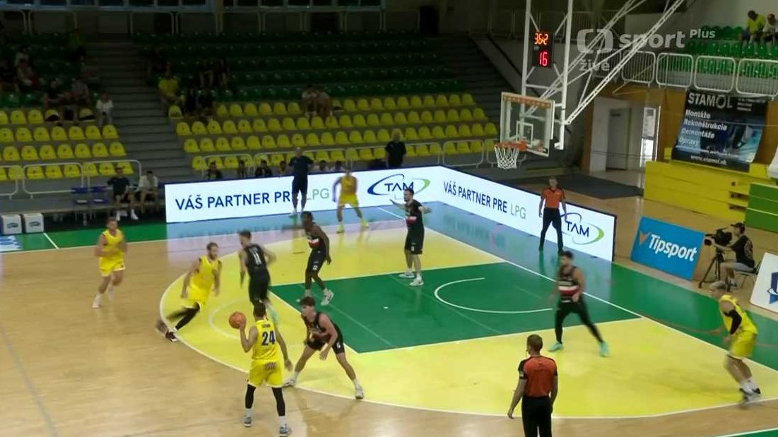 BK Opava BC Komárno Basketbal Česká televize