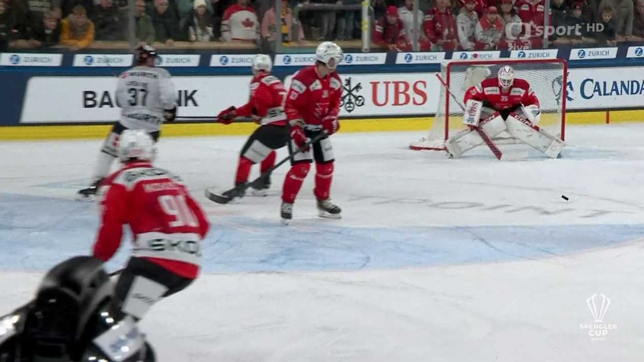 HC Dynamo Pardubice Team Canada Spengler Cup Česká televize