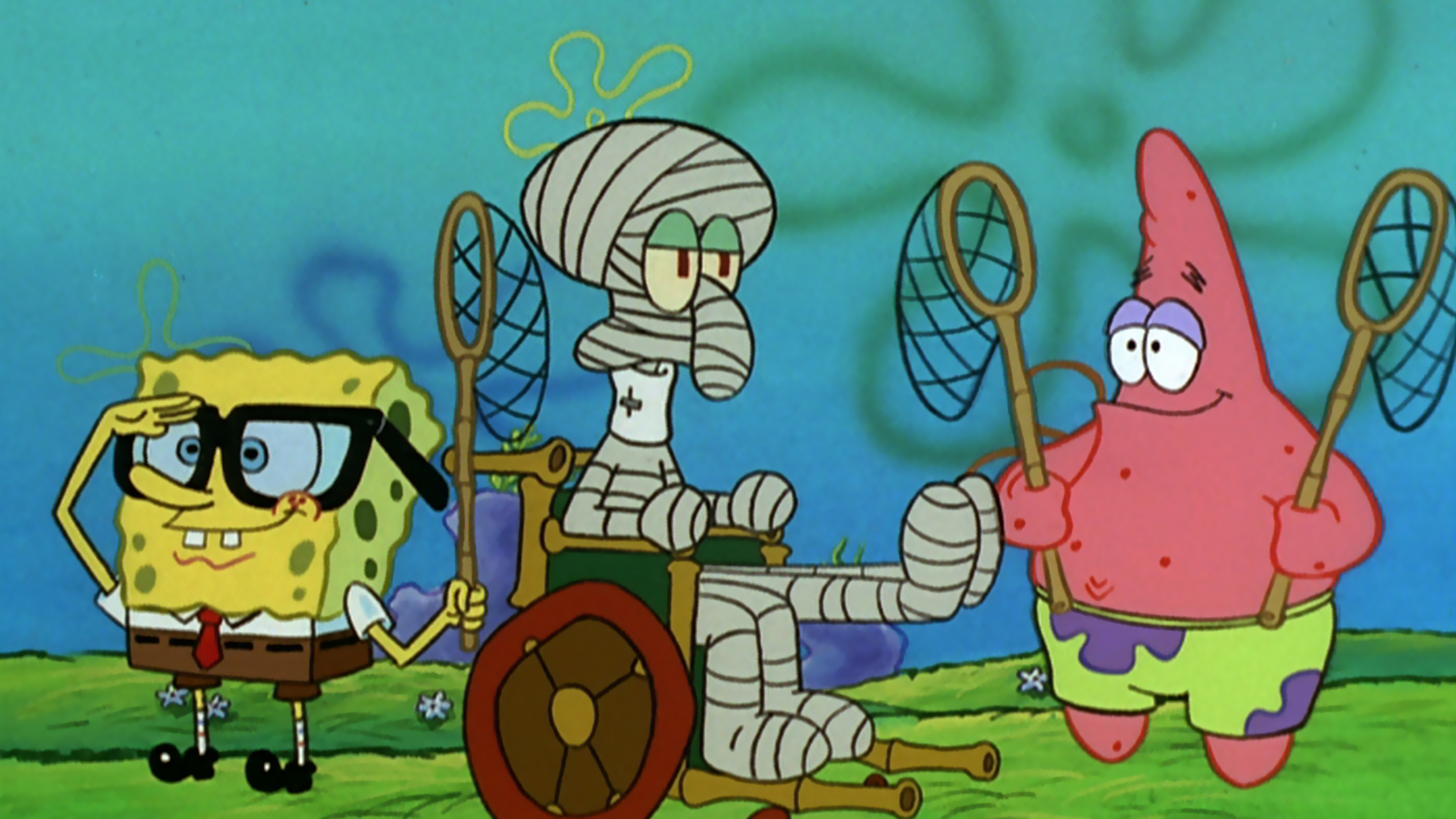 SpongeBob v kalhotách