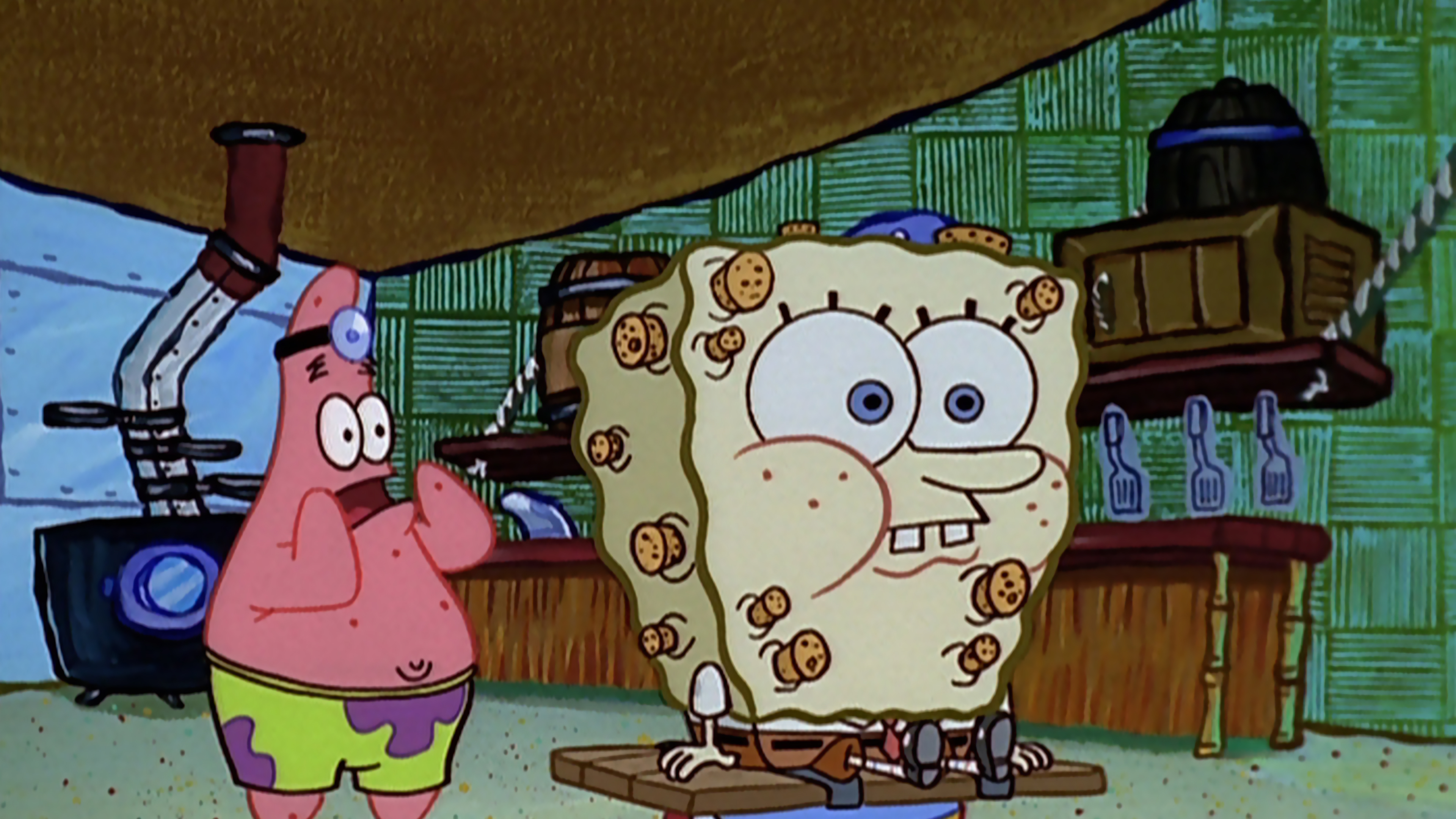 SpongeBob v kalhotách