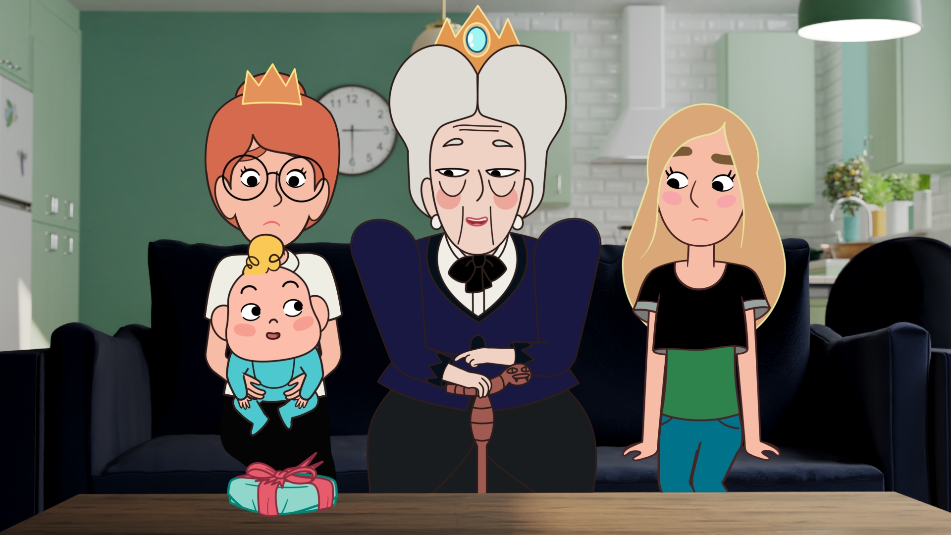 Královská rodina od vedle