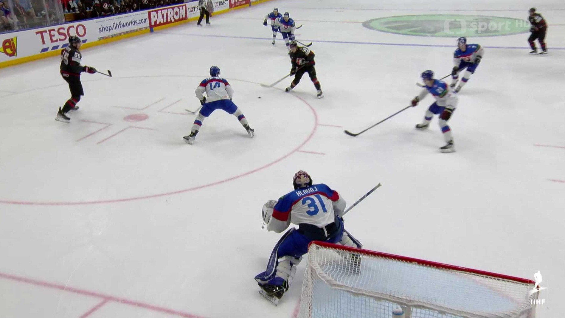 Kanada Slovensko MS v ledním hokeji 2024 Česko Česká televize