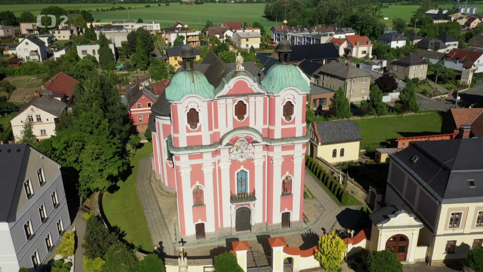 Kostel sv. Jana Křtitele ve Velkých Hošticích