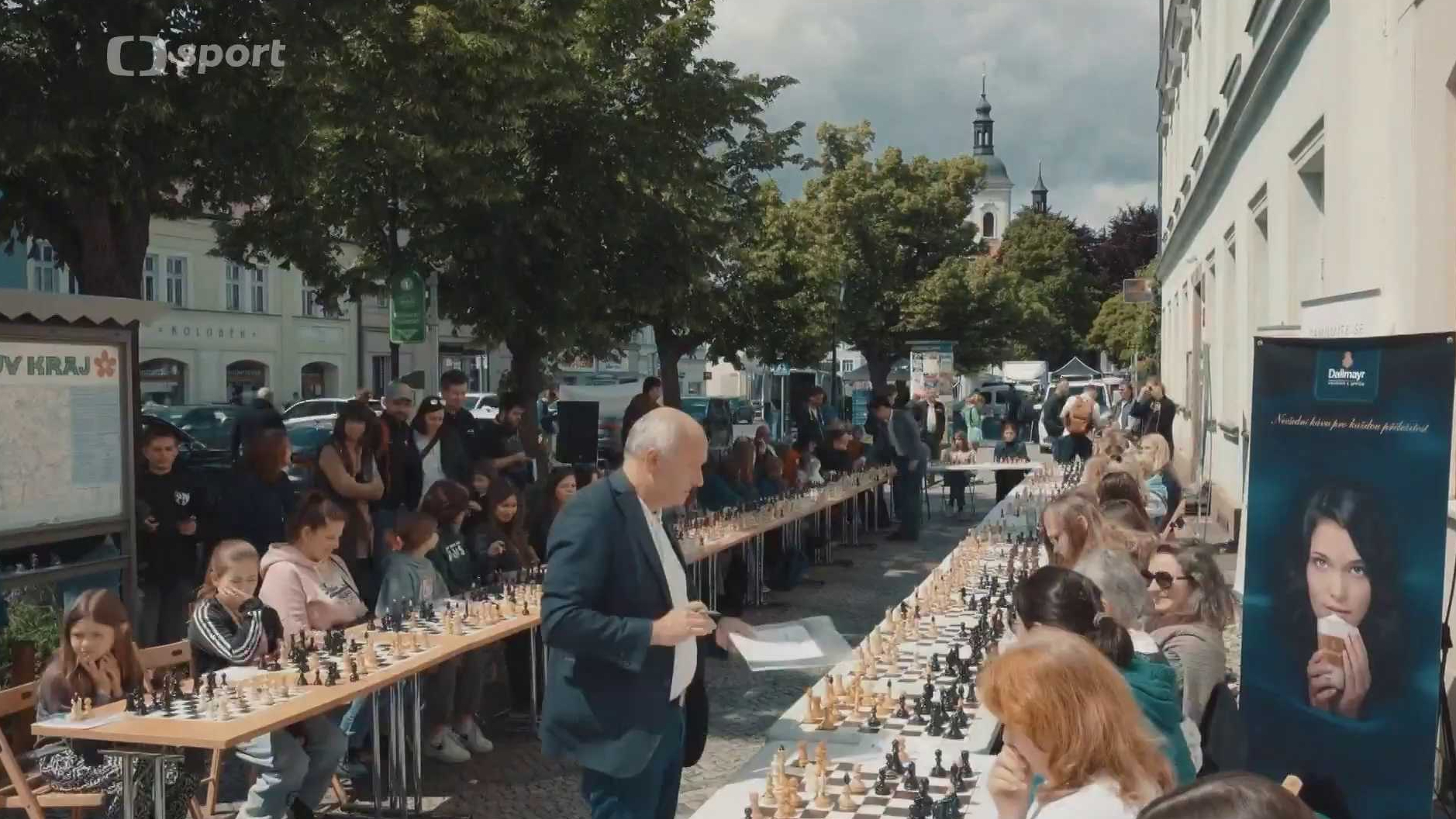 V šachu